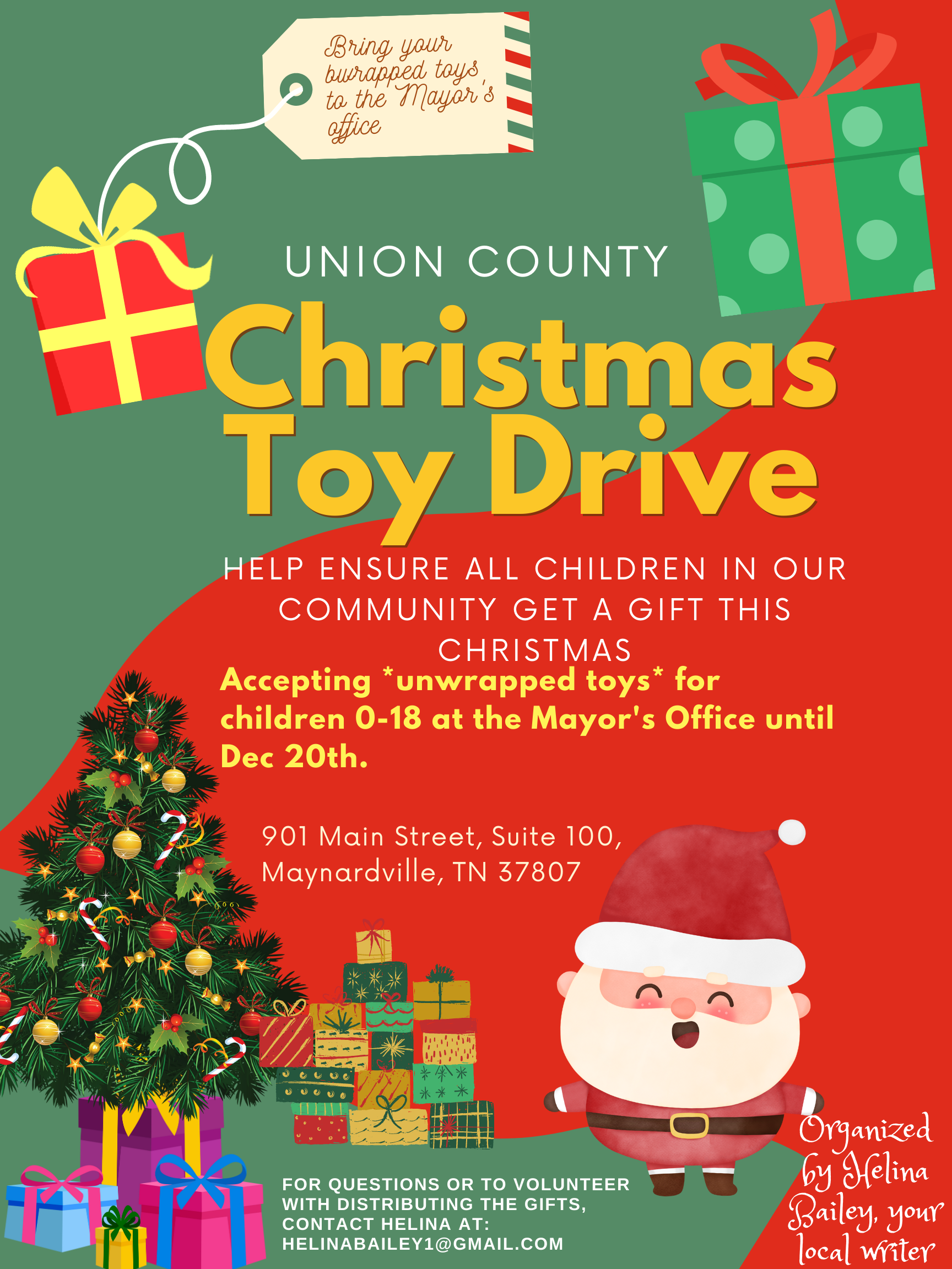 Union County Toy Drive Historic Union County